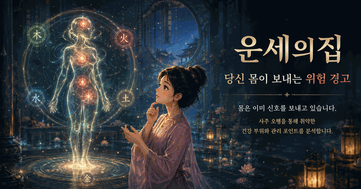 당신 몸이 보내는 위험 경고